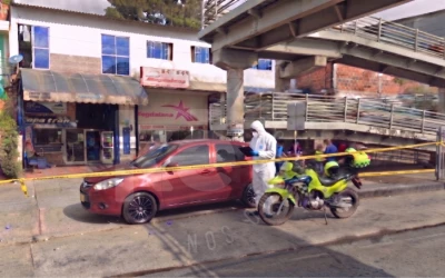 Un hombre fue baleado en la mañana de este viernes en Girón