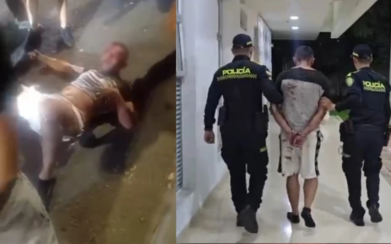 Envían a la cárcel al bandido que casi es linchado por la comunidad en Bucaramanga