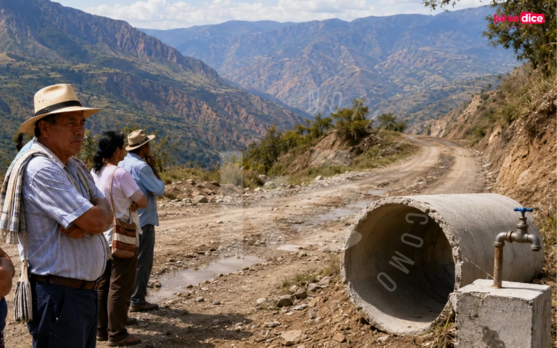Peaje, vías abandonadas y crisis de agua: el clamor que crece en la Mesa de Los Santos