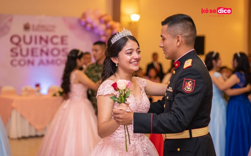 ¡Cambiaron las lágrimas por vestidos de gala! Ejército les celebró los 15 años a 21 niñas víctimas del conflicto