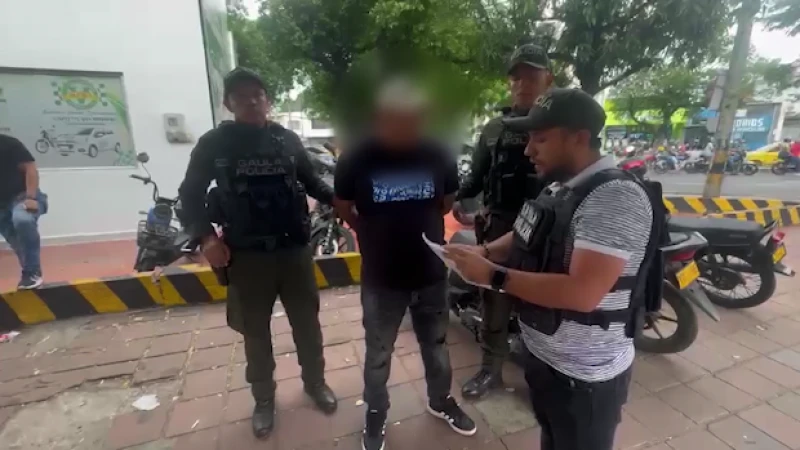 Cayó "Aldemar Ríos", cabecilla de las disidencias, por secuestros, homicidios y extorsiones, en Santander