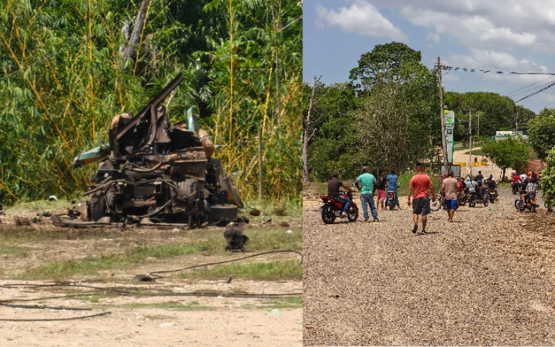 Explota un carro bomba cerca de la base militar en Tibú: no hay heridos