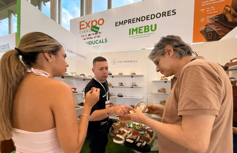 Más de 500 expositores impulsan la feria del cuero y el calzado más importante del país en Bucaramanga