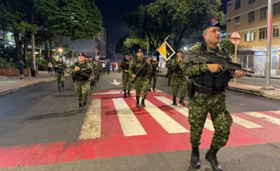 Todo listo para el gran desfile militar y policial del 20 de Julio  en Bucaramanga