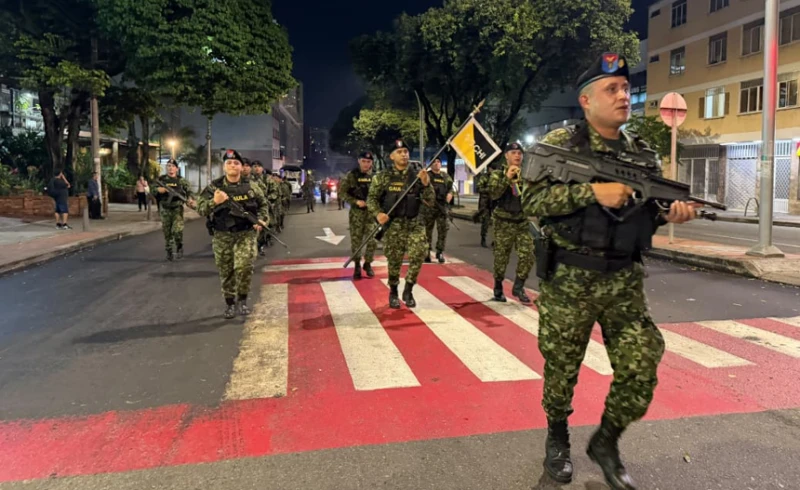 Todo listo para el gran desfile militar y policial del 20 de Julio  en Bucaramanga