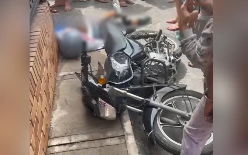 Sicarios asesinaron a un motociclista en la mañana de este sábado en Piedecuesta