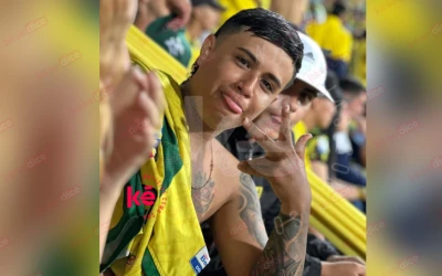 Diego 'Fortín', el reconocido hincha del Bucaramanga que murió en un accidente