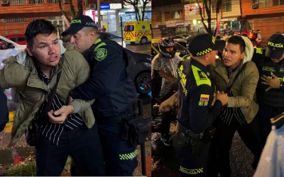 Atacó a un Policía en el rostro durante un operativo de tránsito al sur de Bucaramanga