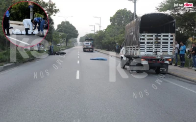 Don Luis se bajó a revisar su camión y encontró la muerte en la vía Girón - Bucaramanga