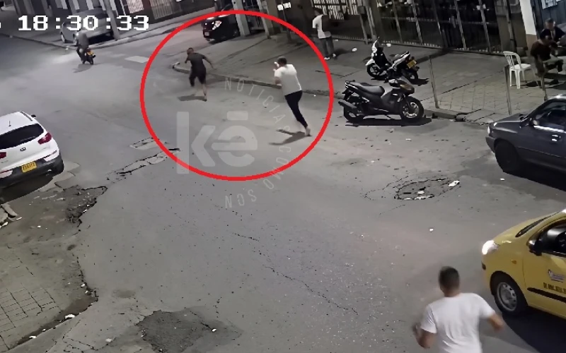 Cámara captó el momento en el que víctima abatió a un presunto ladrón en Bucaramanga
