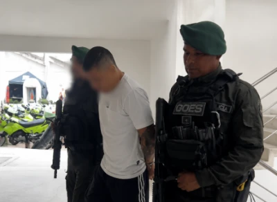 Capturan a cabecilla de 'Los de Villas' con 2.200 dosis de bazuco en Bucaramanga