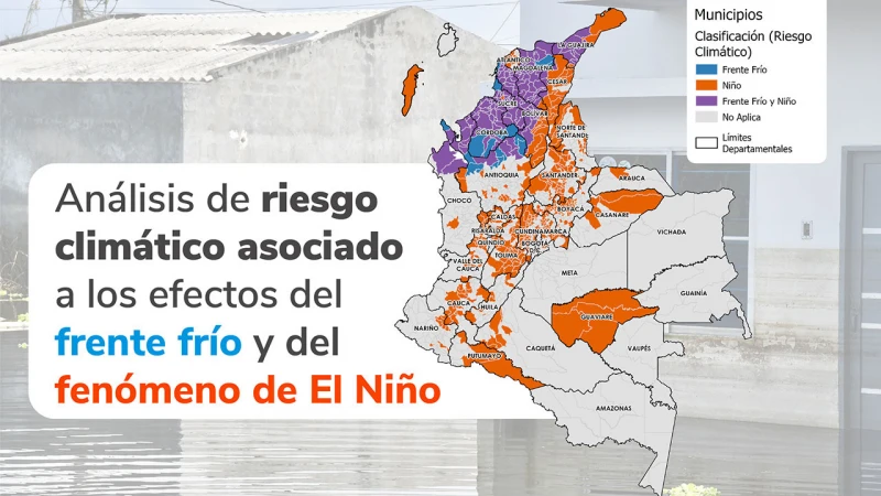 Gobierno lanza alerta: 558 municipios podrían quedarse sin agua por el fenómeno de El Niño