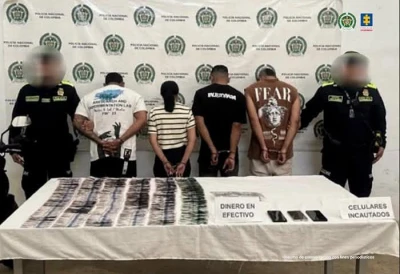 Robaron más de $59 millones y fueron capturados durante la fuga en Aguachica