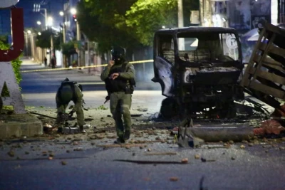 Ocho policías y tres civiles heridos dejó ataque con carro bomba cerca a Unicentro en Cúcuta