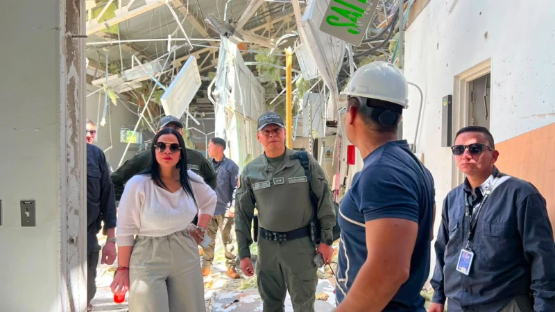 Tras el carro bomba, ministra de Defensa llegó a Cúcuta para enfrentar la crisis de seguridad