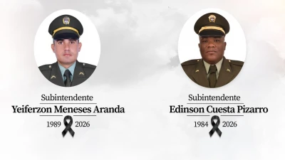 Dos policías fueron asesinados durante una emboscada en el Tolima
