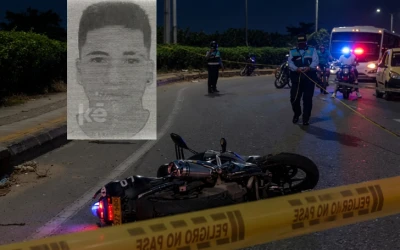 Brayan Anaya no resistió las heridas y murió tras dos días de fatal choque en Bucaramanga