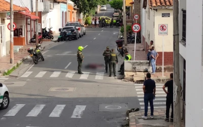Policía abatió a un bandido que acababa de asaltar a una mujer en Cúcuta