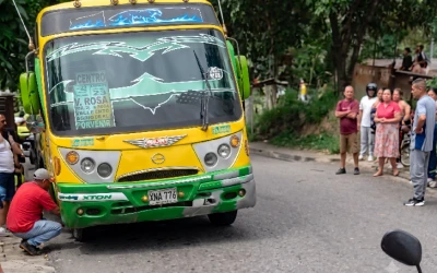 Rosalba Muñoz, la abuelita que murió arrollada por un bus al norte Bucaramanga