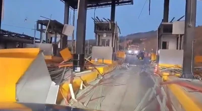 Volaron con explosivos el nuevo peaje de Mondomo en el Cauca
