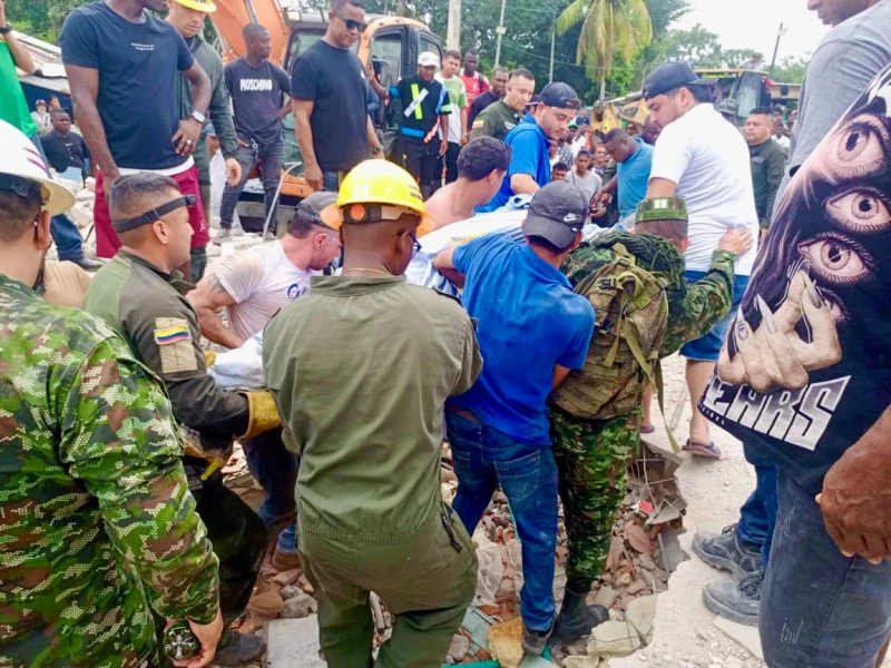 El terremoto en Colombia ya deja 250 muertos, 1.300 heridos y cerca de 2.000 desaparecidos