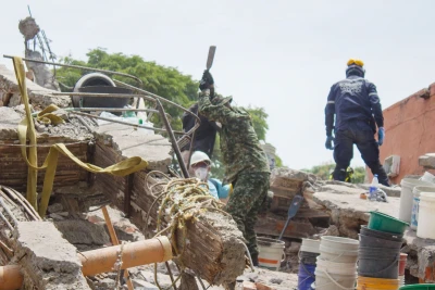Más de 53 mil personas resultaron afectadas por el terremoto: 265 murieron y 3.500 están heridas