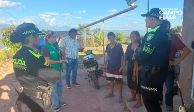 Rescatan a niño de 12 años que recibió una fuerte golpiza con un machete y una piedra en Girón