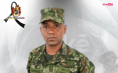 Neiver Madera, el soldado asesinado en ataque con drones atribuido al ELN en Ábrego