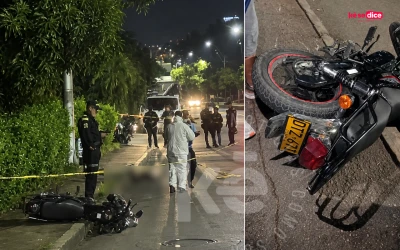 Motociclista perdió la vida tras violento choque en la autopista de Cañaveral