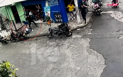 Cámara grabó brutal ataque a puñal que dejó un hombre muerto en Floridablanca