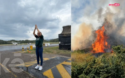 Gobernadora del Tolima celebró “como una niña” la llegada de la lluvia tras devastadores incendios