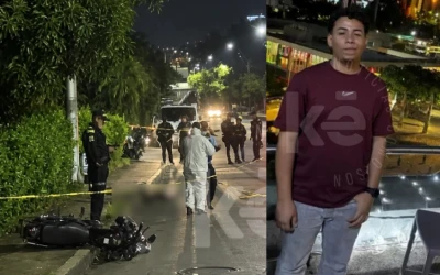 Santiago López, el motociclista que murió en un accidente en el sector de Cañaveral