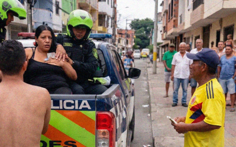 Mujer fue apuñalada por un hombre en el barrio Girardot de Bucaramanga