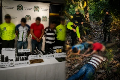 Tras fuerte combate, capturan a cuatro integrantes de las autodefensas que delinquen en Santander