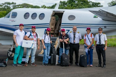 Médicos santandereanos viajaron a Buenaventura para atender a los damnificados