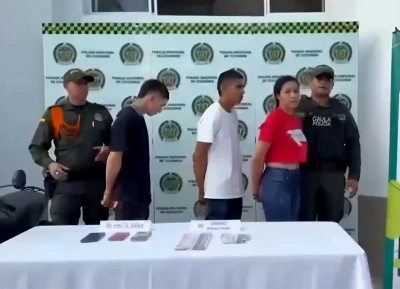 Capturan a tres presuntos integrantes del Clan del Golfo en Santander