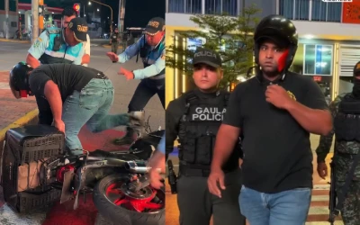 Extranjero agredió a un agente de tránsito durante un operativo en el Centro de Bucaramanga