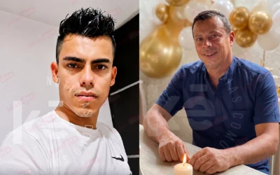 Nilson Rodríguez y Carlos Serrano, los dos motociclistas que murieron en un accidente en Rionegro
