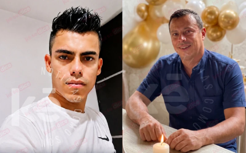 Nilson Rodríguez y Carlos Serrano, los dos motociclistas que murieron en un accidente en Rionegro