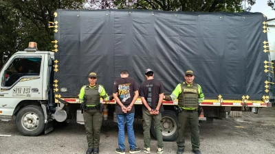 Golpe al negocio ilegal  del combustible: cuatro capturados con 5.713 galones en Santander