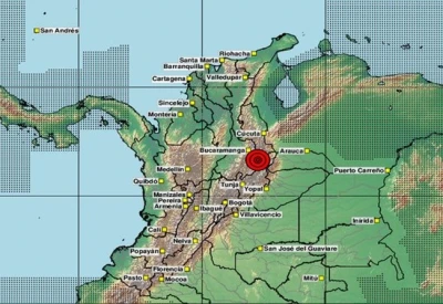 Sismo de 5.4 grados sacudió a Bucaramanga y Santander en la mañana de este miércoles
