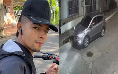 Carro 'fantasma' dejó en estado crítico a un motociclista en Santander