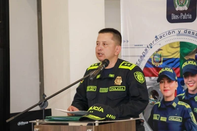 La Policía Metropolitana de Bucaramanga tiene nuevo comandante: El brigadier general Miguel Camelo