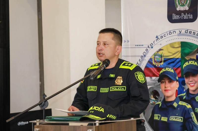 La Policía Metropolitana de Bucaramanga tiene nuevo comandante: El brigadier general Miguel Camelo
