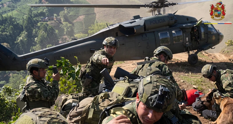 Bombardeo de la Fuerza Aérea dejó ocho guerrilleros abatidos en el Guaviare