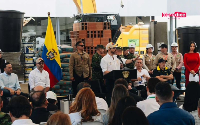 Vivienda, colegios y hospitales: las medidas que anunció De La Espriella en Pereira tras el terremoto