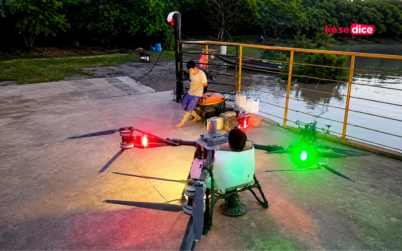 Se metió al tanque de un dron de fumigación y lo pusieron a volar: la Aerocivil abrió investigación