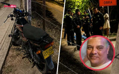 Tragedia en Piedecuesta: padre murió y su hija quedó herida tras choque contra un poste