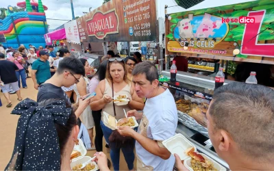 Se comió sabroso en La Feria: así arrancó el Lechona Fest en Bucaramanga
