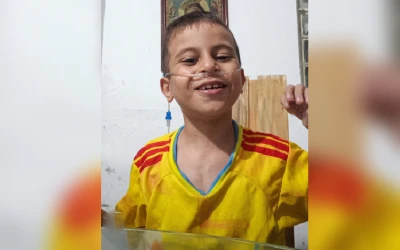 Este lunes, Lucas Murillo, el niño que le pidió ayuda al presidente, será trasladado a la FCV en Bucaramanga
